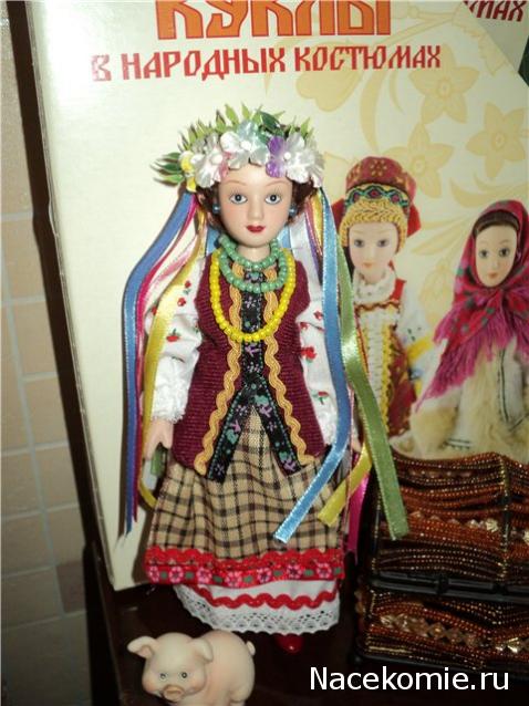 Куклы в народных костюмах №4 Кукла в летнем костюме Киевской губернии