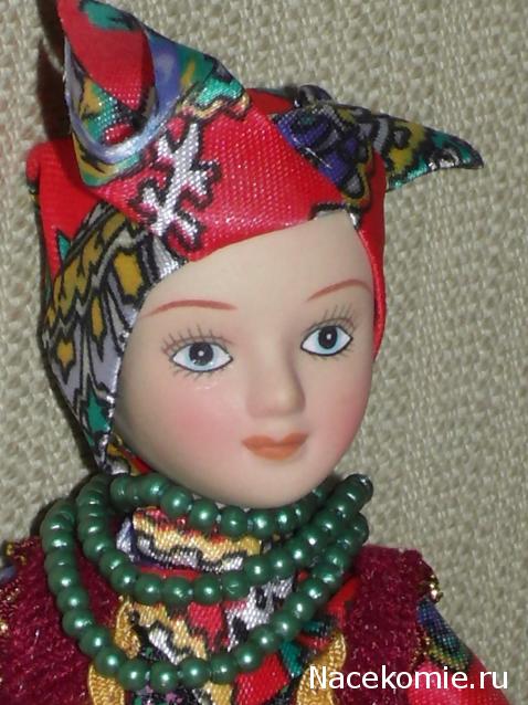 Куклы в народных костюмах №4 Кукла в летнем костюме Киевской губернии