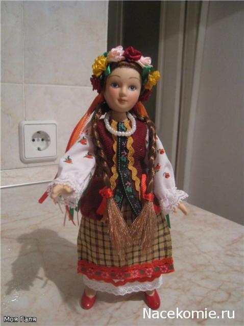 Куклы в народных костюмах №4 Кукла в летнем костюме Киевской губернии