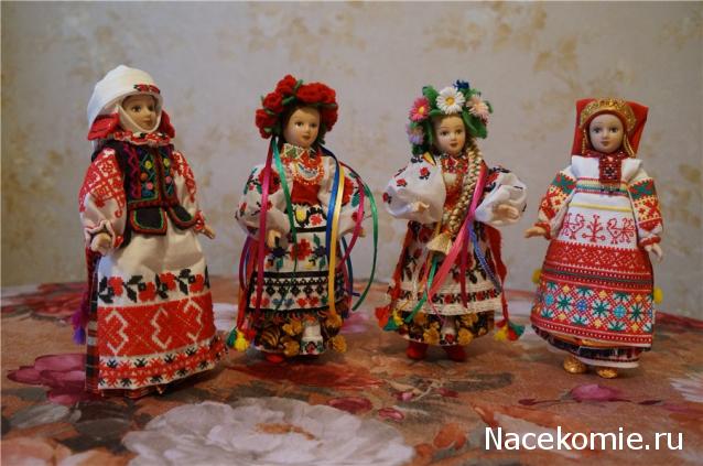 Куклы в народных костюмах №4 Кукла в летнем костюме Киевской губернии