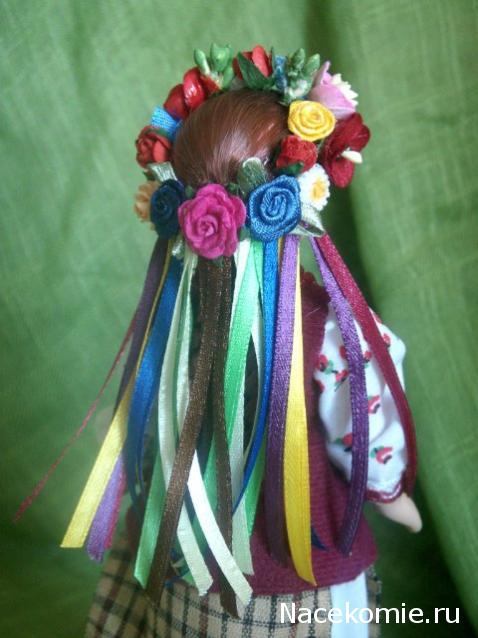 Куклы в народных костюмах №4 Кукла в летнем костюме Киевской губернии