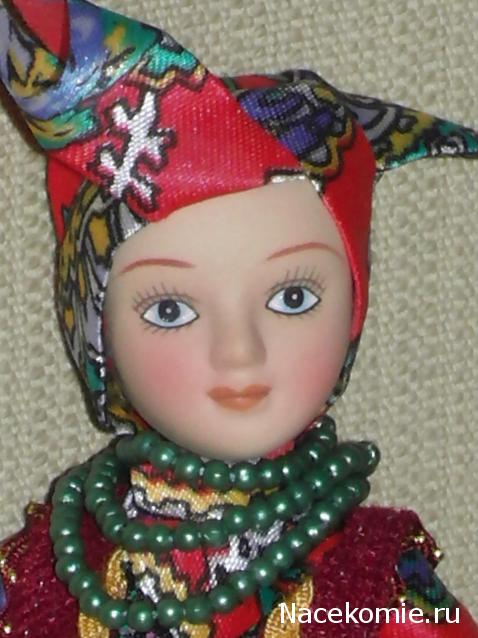 Куклы в народных костюмах №4 Кукла в летнем костюме Киевской губернии