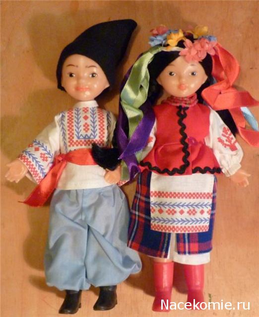 Куклы в народных костюмах №4 Кукла в летнем костюме Киевской губернии