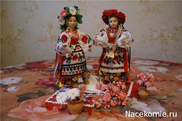 Куклы в народных костюмах №4 Кукла в летнем костюме Киевской губернии