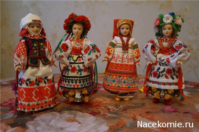 Куклы в народных костюмах №4 Кукла в летнем костюме Киевской губернии