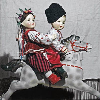 Куклы в народных костюмах №4 Кукла в летнем костюме Киевской губернии