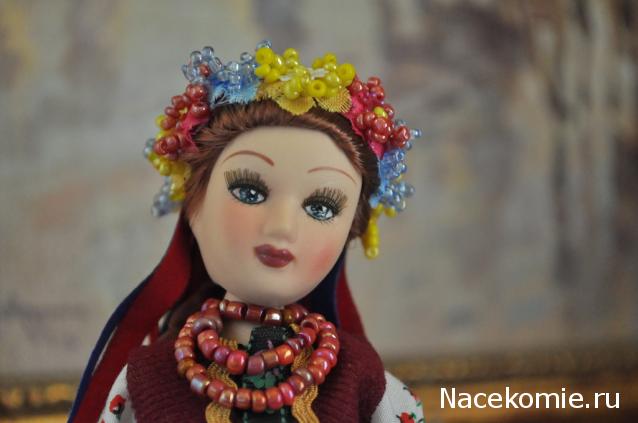 Куклы в народных костюмах №4 Кукла в летнем костюме Киевской губернии
