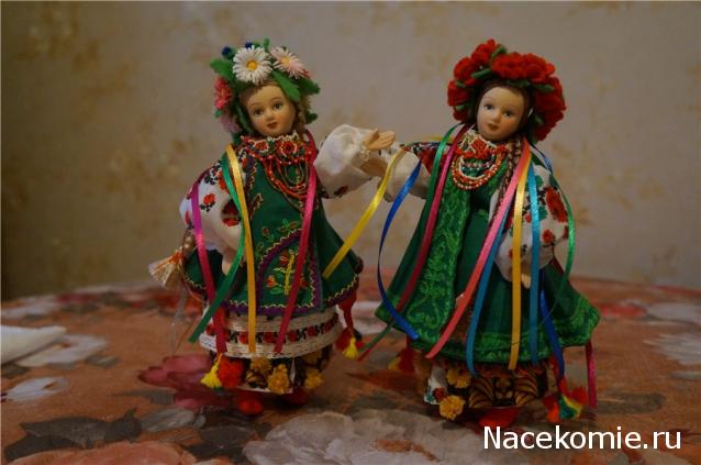Куклы в народных костюмах №4 Кукла в летнем костюме Киевской губернии