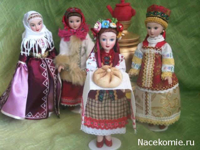 Куклы в народных костюмах №4 Кукла в летнем костюме Киевской губернии