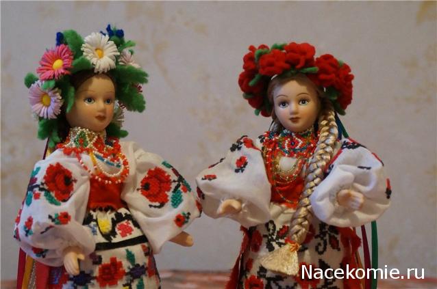Куклы в народных костюмах №4 Кукла в летнем костюме Киевской губернии