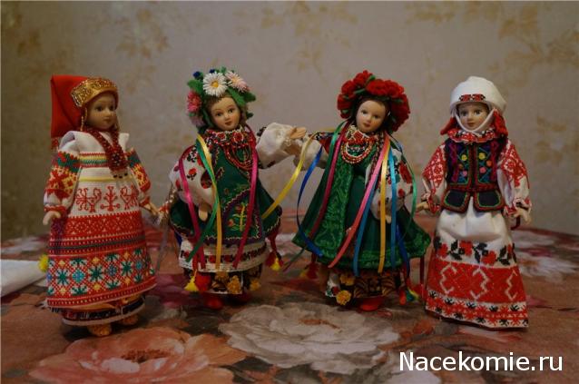 Куклы в народных костюмах №4 Кукла в летнем костюме Киевской губернии