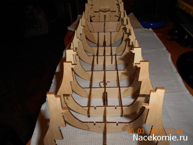 «Повелитель Морей» - Сборка корпуса