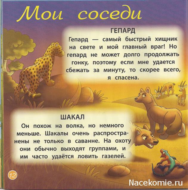 Животные Дикой Природы №8 - Самка Газели Зази и Детеныш Носорога Рики