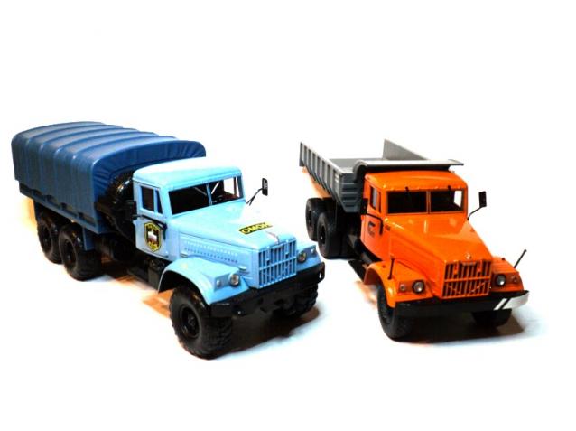 Автолегенды СССР Грузовики №1 - КрАЗ-256Б1