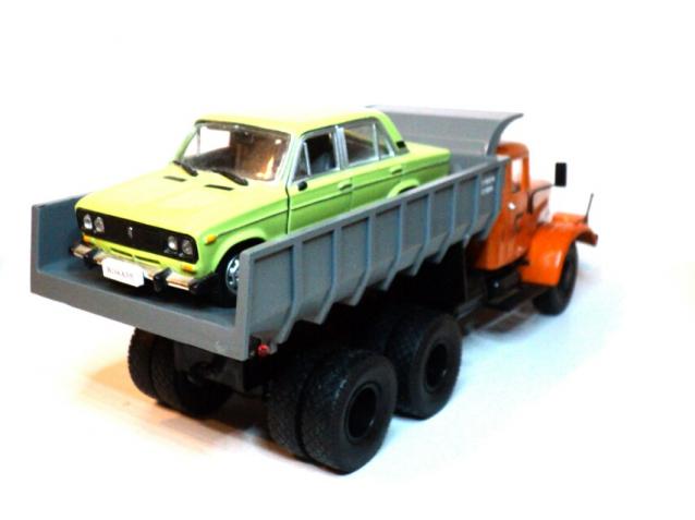 Автолегенды СССР Грузовики №1 - КрАЗ-256Б1