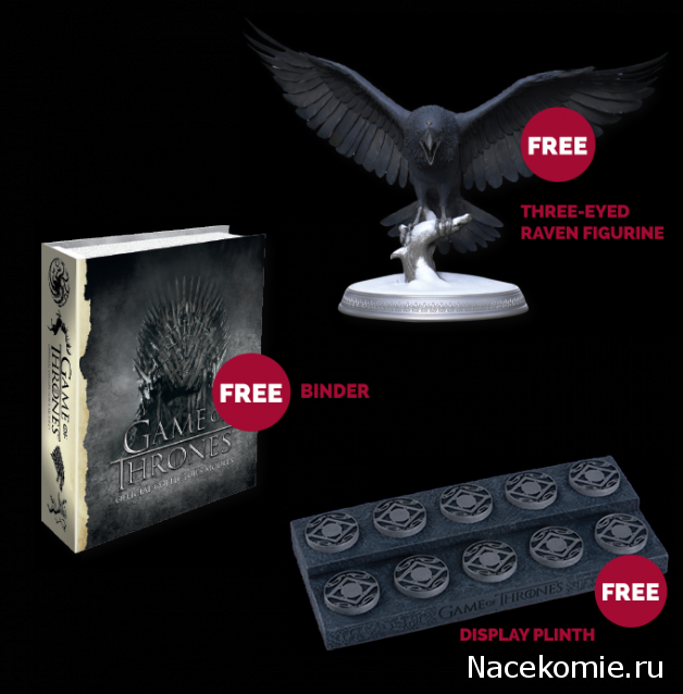 Фигурки "Игра престолов" по подписке - Eaglemoss