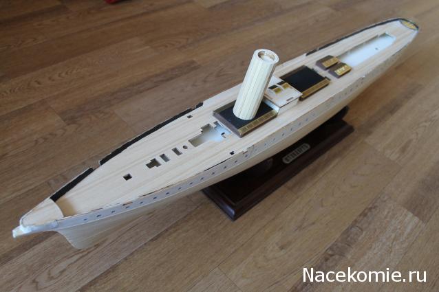 Императорская яхта «Штандарт» - Сборка корпуса