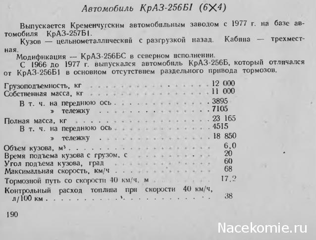 Автолегенды СССР Грузовики №1 - КрАЗ-256Б1