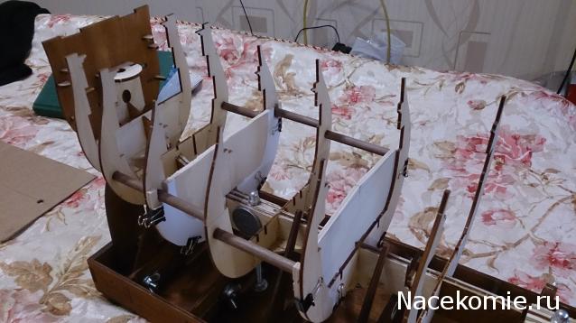 «Повелитель Морей» - Сборка корпуса