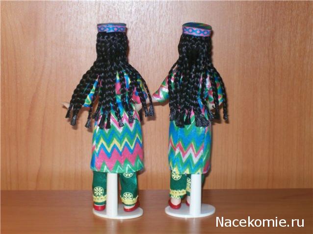 Куклы в народных костюмах №12 Кукла в узбекском летнем костюме