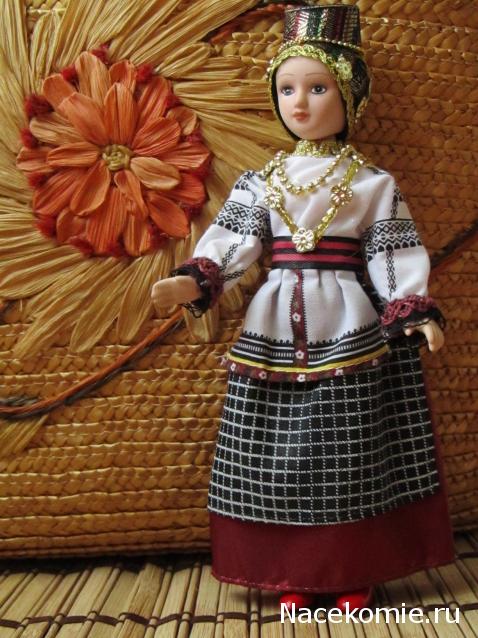 Куклы в народных костюмах №10 Кукла в праздничном костюме Воронежской губернии
