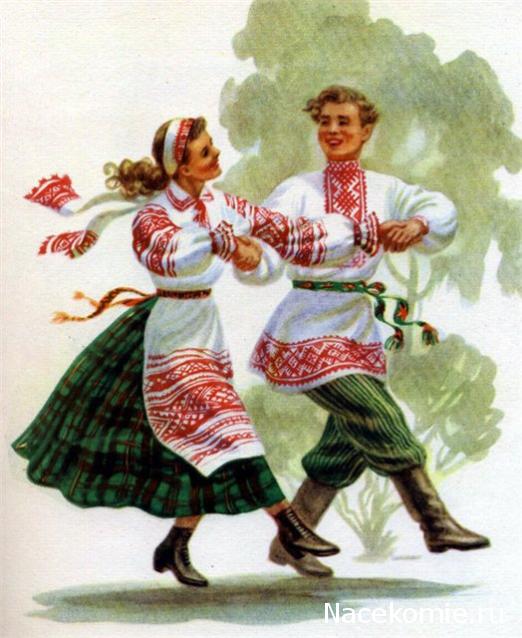 Куклы в народных костюмах №8 Кукла в летнем костюме Минской губернии