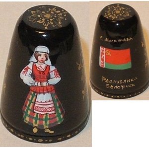 Куклы в народных костюмах №8 Кукла в летнем костюме Минской губернии