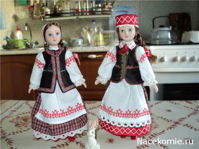 Куклы в народных костюмах №8 Кукла в летнем костюме Минской губернии