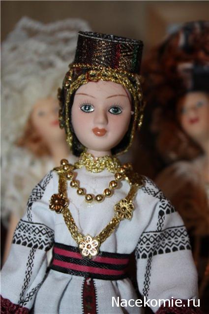 Куклы в народных костюмах №10 Кукла в праздничном костюме Воронежской губернии