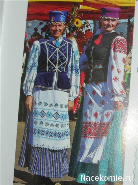 Куклы в народных костюмах №8 Кукла в летнем костюме Минской губернии