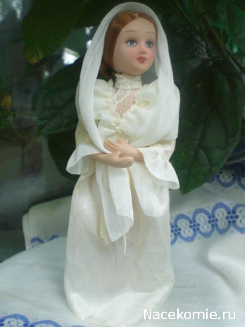Куклы в народных костюмах №13 Кукла в городском свадебном костюме Санкт-Петербургской губернии