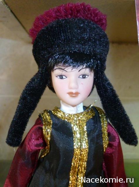 Куклы в народных костюмах №7 Кукла в калмыцком праздничном костюме