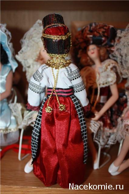 Куклы в народных костюмах №10 Кукла в праздничном костюме Воронежской губернии