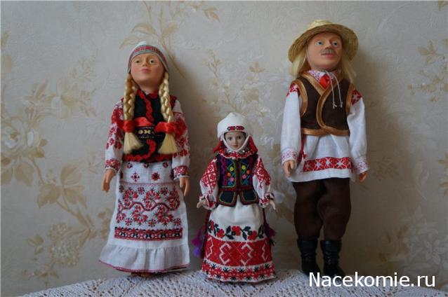 Куклы в народных костюмах №8 Кукла в летнем костюме Минской губернии