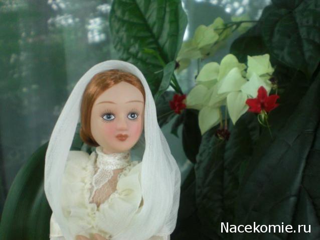 Куклы в народных костюмах №13 Кукла в городском свадебном костюме Санкт-Петербургской губернии