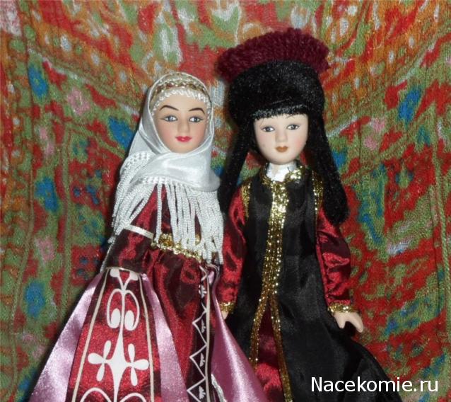 Куклы в народных костюмах №7 Кукла в калмыцком праздничном костюме