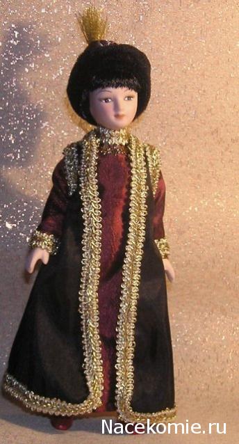 Куклы в народных костюмах №7 Кукла в калмыцком праздничном костюме