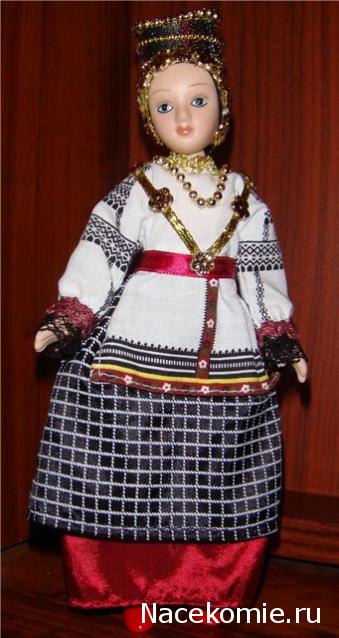 Куклы в народных костюмах №10 Кукла в праздничном костюме Воронежской губернии
