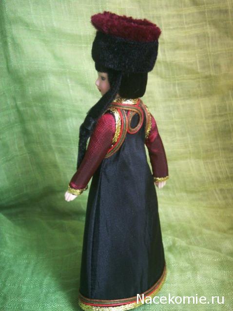 Куклы в народных костюмах №7 Кукла в калмыцком праздничном костюме