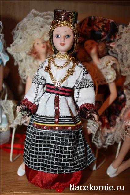 Куклы в народных костюмах №10 Кукла в праздничном костюме Воронежской губернии