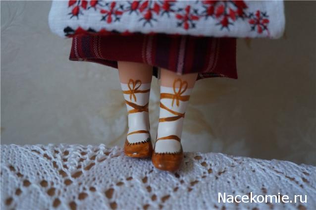Куклы в народных костюмах №8 Кукла в летнем костюме Минской губернии