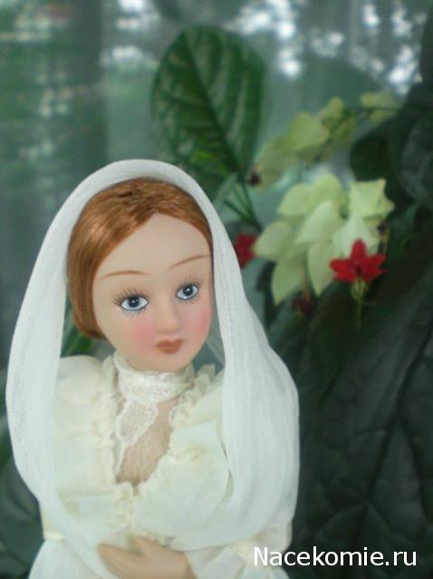Куклы в народных костюмах №13 Кукла в городском свадебном костюме Санкт-Петербургской губернии