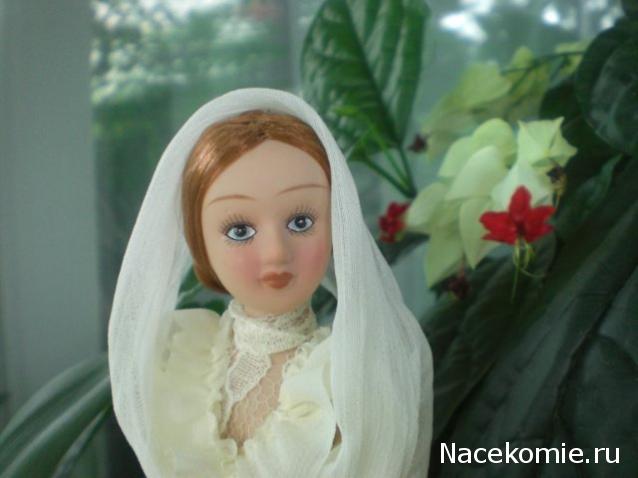 Куклы в народных костюмах №13 Кукла в городском свадебном костюме Санкт-Петербургской губернии