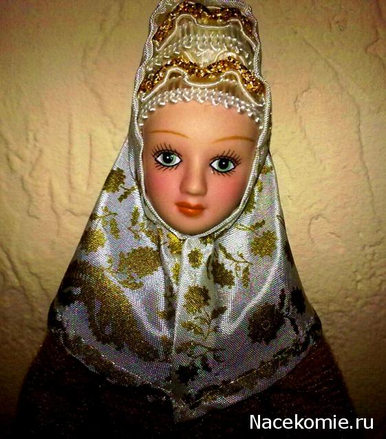 Куклы в народных костюмах №5 Кукла в зимнем костюме Архангельской губернии