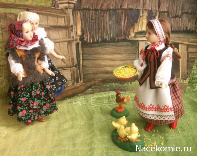 Куклы в народных костюмах №8 Кукла в летнем костюме Минской губернии