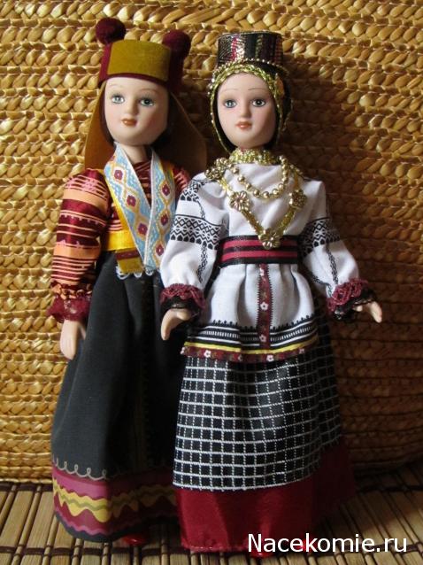 Куклы в народных костюмах №10 Кукла в праздничном костюме Воронежской губернии