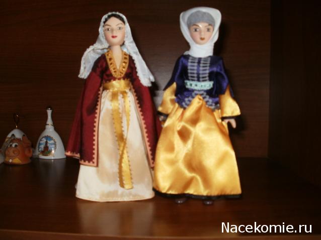 Куклы в народных костюмах №98 Кукла в женском ногайском костюме