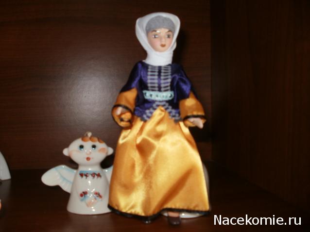 Куклы в народных костюмах №98 Кукла в женском ногайском костюме