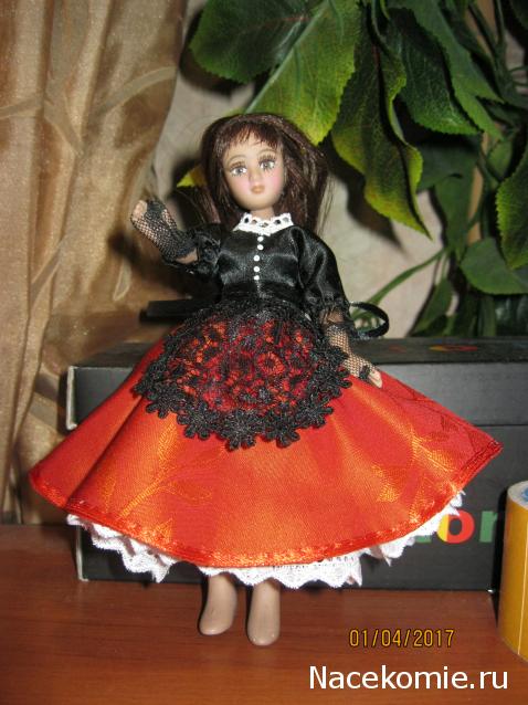 Куклы в Костюмах Народов Мира №38 Испания - Каталония