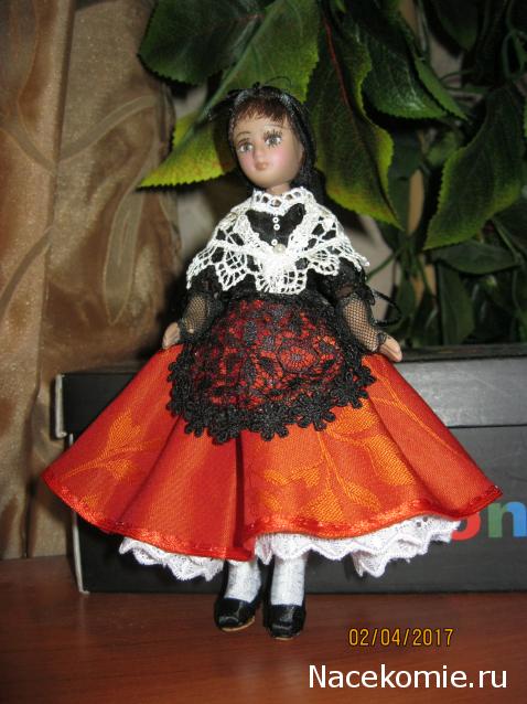 Куклы в Костюмах Народов Мира №38 Испания - Каталония